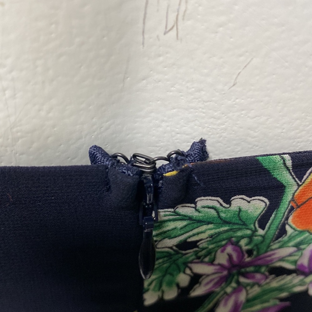 Express Adjustable Spaghetti Strap Navy With Brig… - image 8